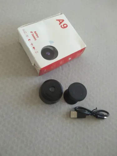 Câmera A9 - Mini Câmera IP Wireless