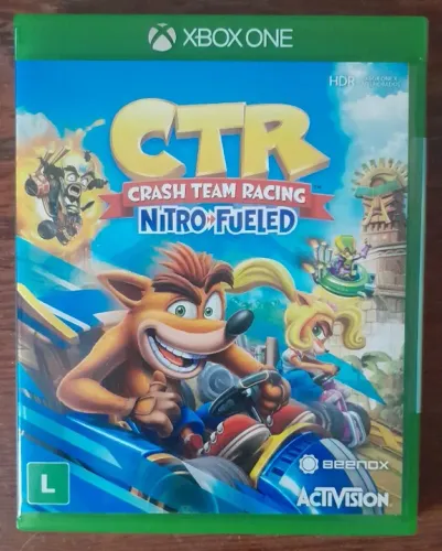 Crash Team Racing Nitro Fueled Xbox One Novo Lacrado