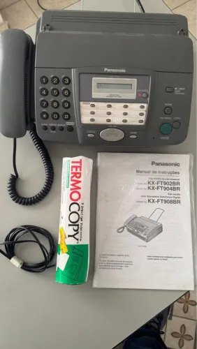 Fax Panasonic KX-FT904 com Secretária Eletrônica