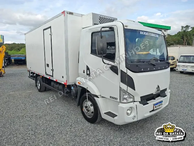 Agrale 10.000 MWM Turbo Intercooler Baú Frigorífico Cãmara Fria