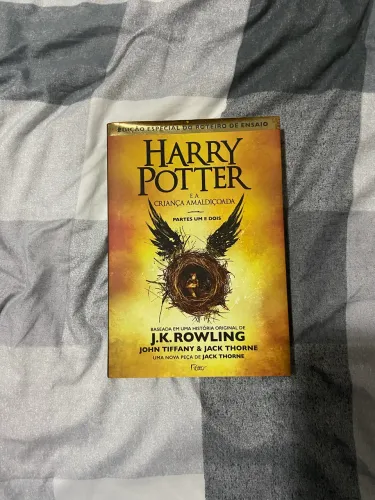 Livro Harry Potter e a Criança Amaldiçoada - Partes Um e Dois