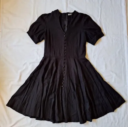 Vestido Godê preto 