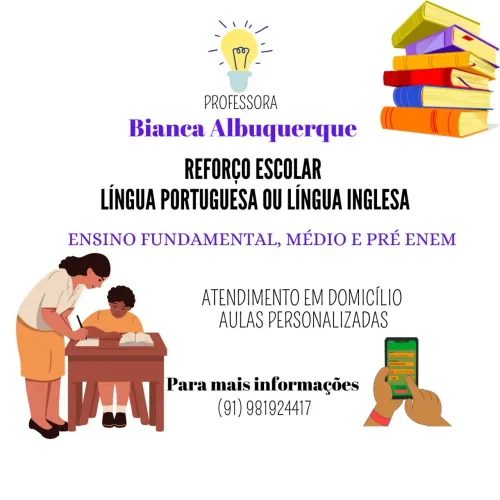Reforço escolar/ aula particular 