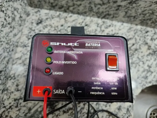 Carregador de Bateria Automotivo Shutt