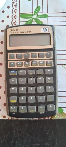 calculadora financeira hp 17bll+