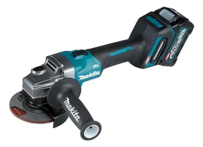 Esmerilhadeira Angular 115mm A Bateria - Ga007gm201-makita Cor Azul