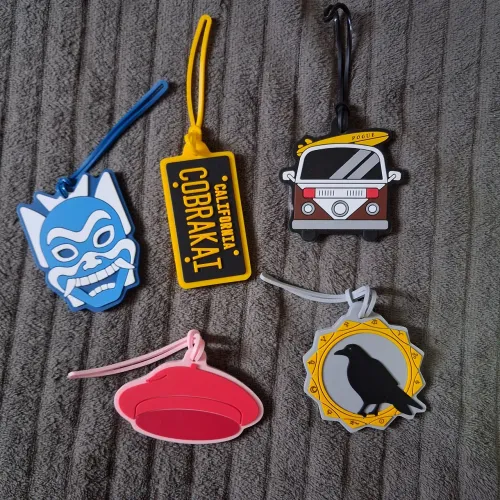 Coleção de Chaveiros Temáticos do TUDUM Netflix 2024