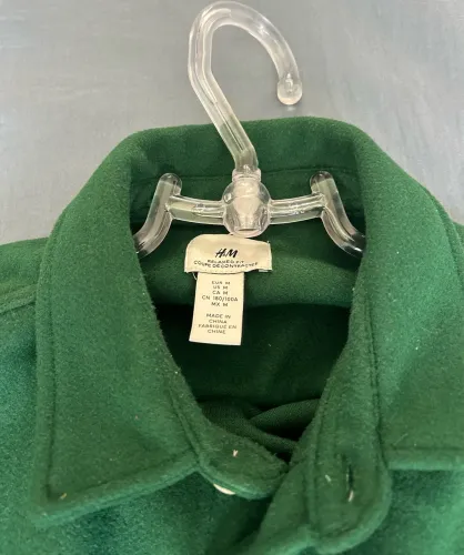 H&M Blusão  estilo camisa social  tamanho M