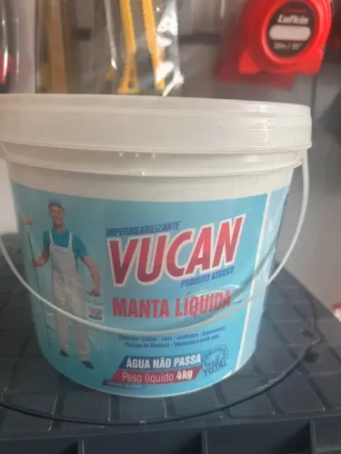 Manta liquida 4Kg Vulcan leia a descrição