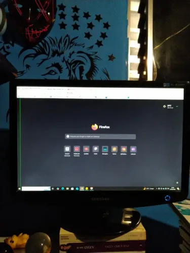 monitor samsung  2232bw -  com detalhe Ler o anuncio 