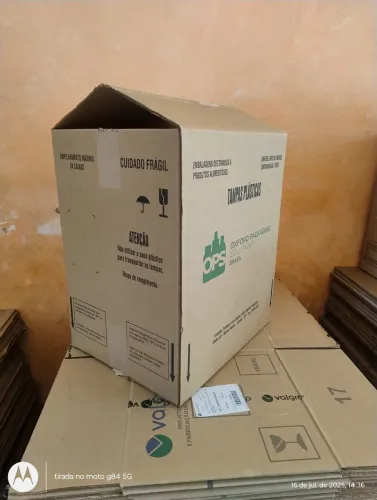 Caixas padrão para mudanca