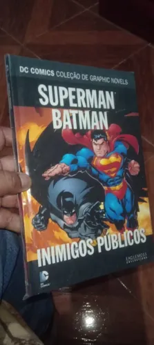 Hq DC Eaglemoss Superman & Batman Inimigos Públicos