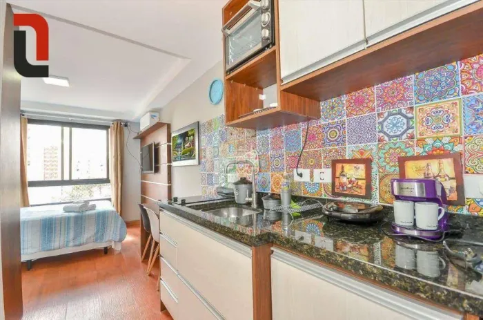 Studio com 1 quarto à venda, 17 m² por R$ 310.000 - Centro - Curitiba/PR