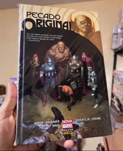 Pecado original nova Marvel deluxe