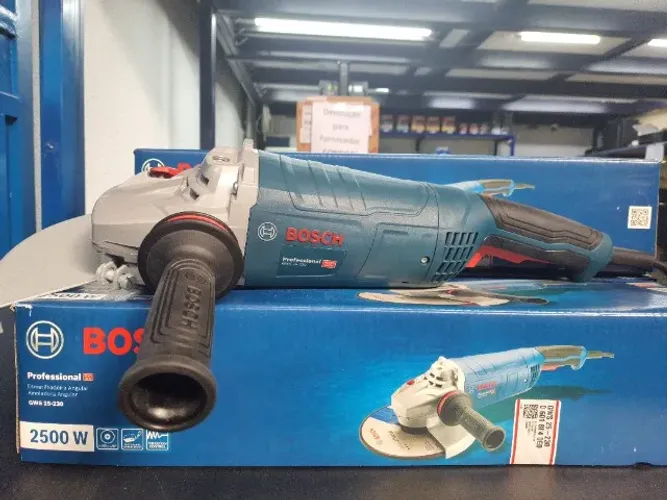 Esmerilhadeira Angular Bosch GWS 25-230 VULCANO 2500W 220V - Ferramentas Profissionais