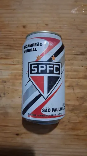 Lata de Cerveja São Paulo F.C. Bicampeão Mundial