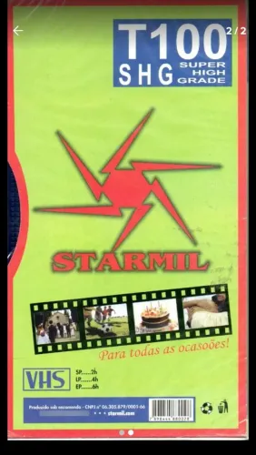 FITA(VHS)STARMIL T100 SHG Vende se ZAP.12(9)8297 - 8532