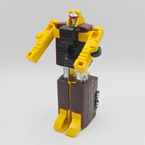 Action Figure Double-decker Bus Transformers GoBots Converts Mimo Anos 80