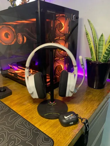Suporte Headset + Base Indução