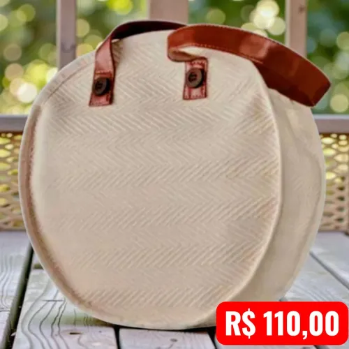 Bolsa Ekos Redonda de luxo 