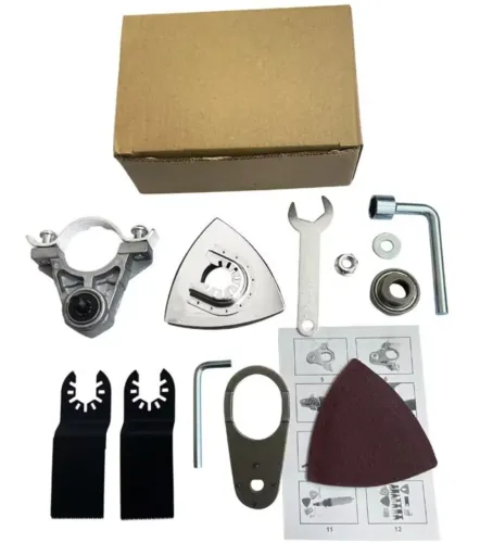 Kit de acessórios para lixadeira e esmelhiradeira ferramenta oscilante multiuso