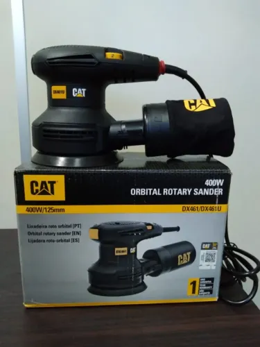 Lixadeira Roto Orbital 400W 125 mm CAT Carterpiller 