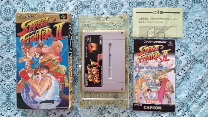 Street Fighter II, japonês, Super Famicom