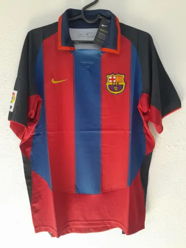 Camisa Barcelona 2003-2004 Retrô