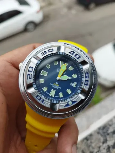 Relógio ecozila primeira linha