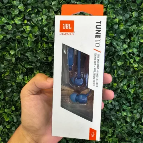 Fone de Ouvido JBL Tune 110 com microfone integrado