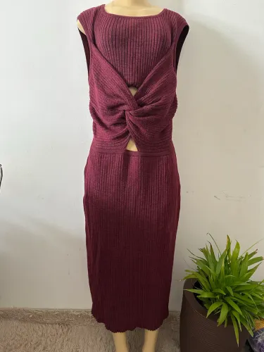 Vestido fino Amaro