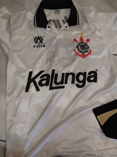 Camisa Corinthians Autografada Kalunga