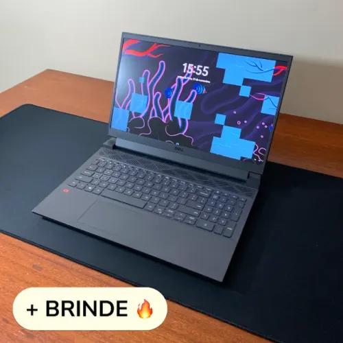 (+ BRINDE) Notebook Gamer Dell G15 i7 32gb RTX 3060 1.5tb SSD
