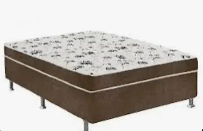 Cama box casal novo