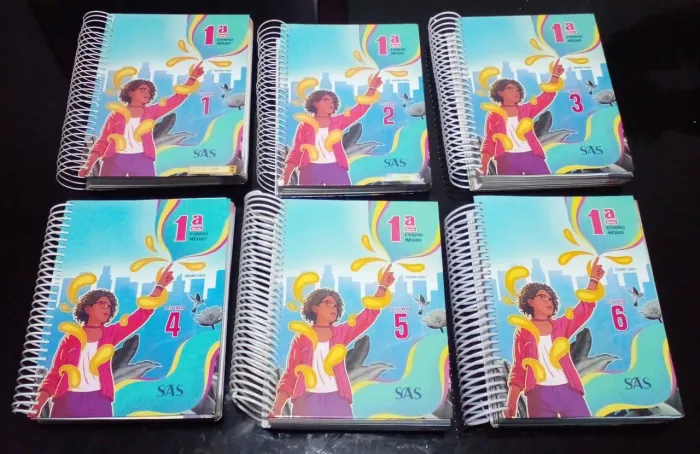 Livros Didáticos 1º Ano Ensino Médio - SAS
