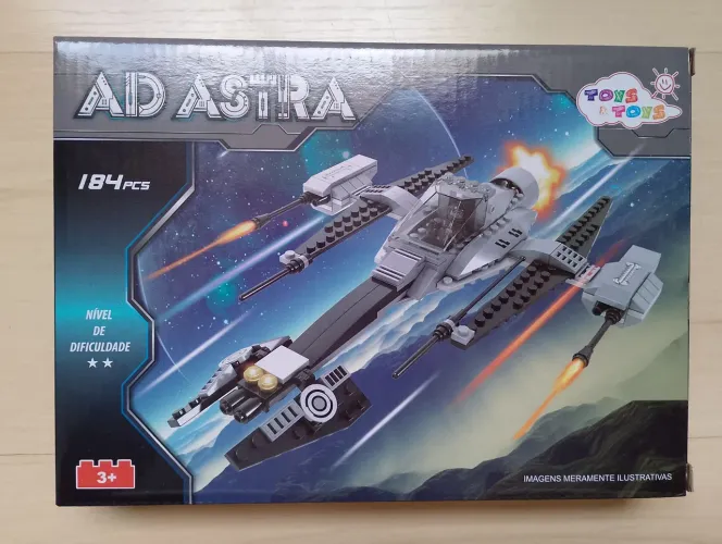 Nave Espacial Ad Astra - 184 Peças - Blocos de Montar