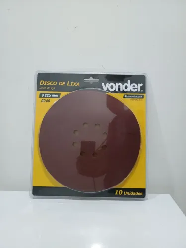 Lixa Vonder Kit com 10 Unidades 