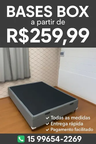 Camas e colchões em todos os tamanhos, a partir de $260,00 