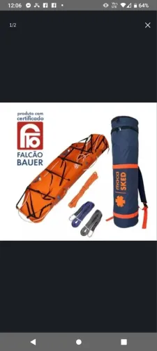 Maca Sked Falcão Bauer - Resgate em Altura
