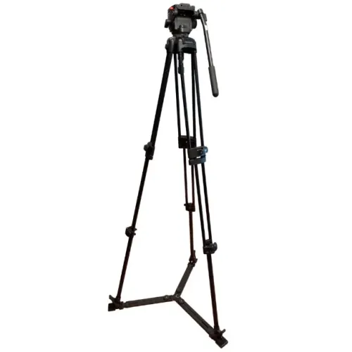 Tripé Manfroto MVB 527 Com Cabeça Hidráulica 501 HDV - Usado - Funciona Normal -A. Oferta