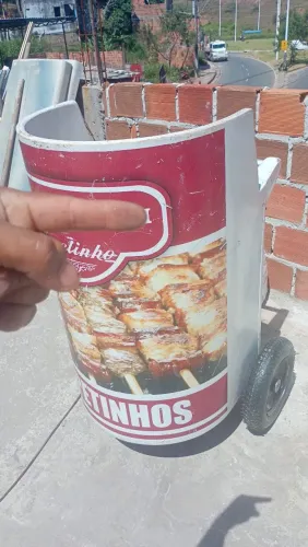 Carrinho de churrasco