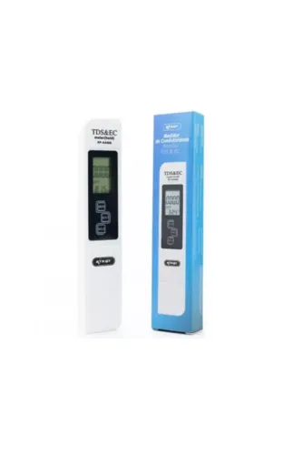  MEDIDOR DE CONDUTIVIDADE NA AGUA PORTATIL TDS / EC / PPS / US / CM KNUP KP-AA008