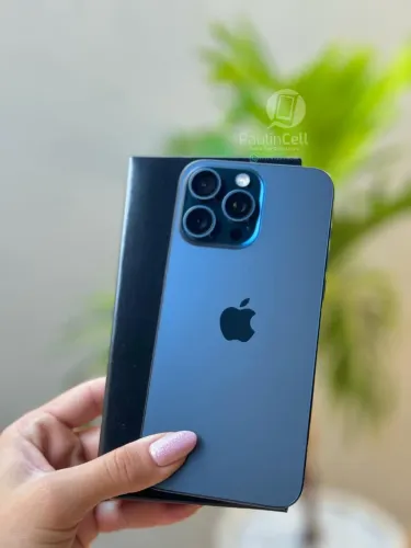 Iphone 15 pro max 256gb azul 