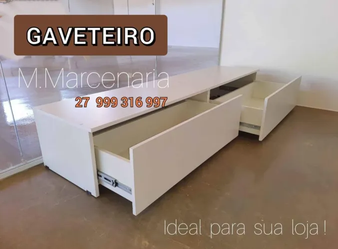 GAVETEIRO NOVO DE FÁBRICA
