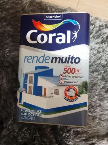 Tinta Coral Rende Muito - 500m² - Exterior/Interior