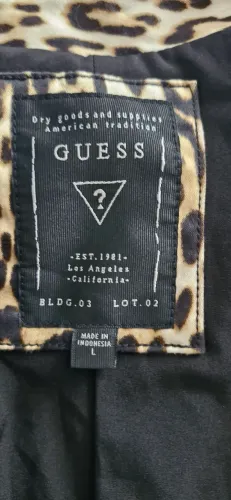 Jaqueta Guess Animal Print tamanho L