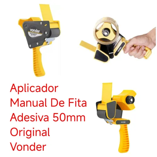 Aplicador Manual De Fita Adesiva 50mm Original Vonder
