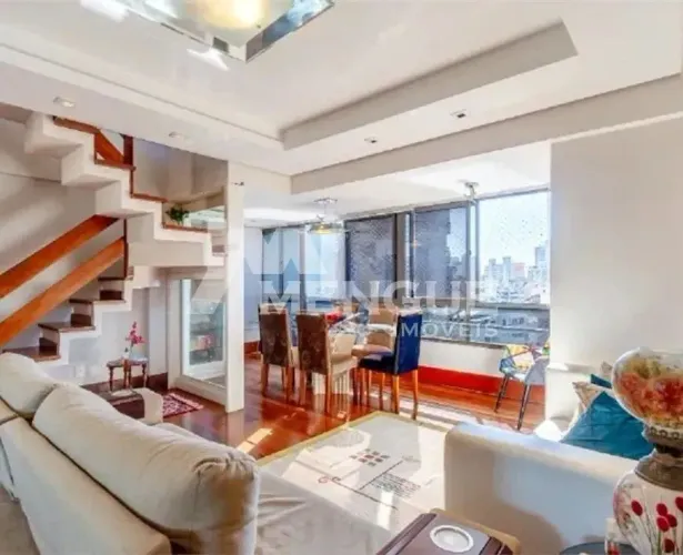 Cobertura locação no Bela Vista, 3 dormitórios cm 1 suíte ,176m² Por R$ 8.700,00.