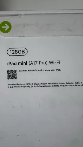 IPAD MINI 7ª GERAÇÃO 128GB