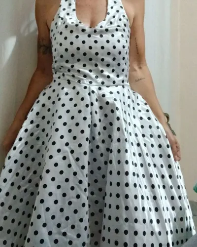 Vestido anos 60. Tam P